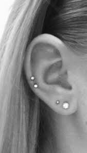 Double Auricle Auricle Piercing Earings Piercings Cute Ear Piercings