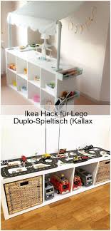Ikea Hack Fur Lego Duplo Spieltisch Kallax Spieltisch Ikea Ideen Spieltisch Kinder