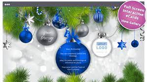 Christmas Ecards For Business Corporate Christmas Cards Electronic Christmas Card Christmas Card Template