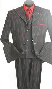 Black And White Striped Suit Jacket Pin By Shane Presler On Vows Wedding Suits Men Black Zoot Suit Mens Fashion Suits