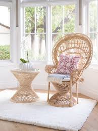 51 Wicker And Rattan Chairs To Add Warmth And Comfort To Any Space Rattan Chair Wicker Peacock Chair Wicker Dining Chairs