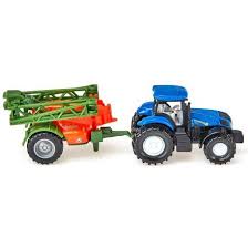 Siku 1668: New Holland T8.390 Tractor, Sprayer, Super - Toy Farmers