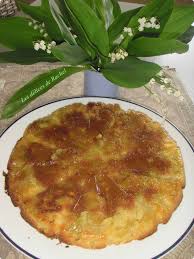 1 rouleau de pâte feuilletée, 600 g de rhubarbe, 100 g de sucre en poudre. Tarte Tatin A La Rhubarbe Les Delices De Rachel