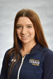 Notre Dame's Ellen Lyga off to hot start at tennis state qualifier