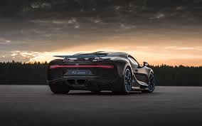 Download Wallpapers Bugatti Chiron 4k Back View 2017 Cars Hypercars Zero 400 Zero Tuning French Cars Bugatti Black Ch Luxury Sports Cars Bugatti Autos