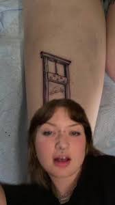 New tattoo reveal!! #greenscreen #eattherich #guillotinetattoo  #tattooreveal #socialism #jeffbezos #amazon