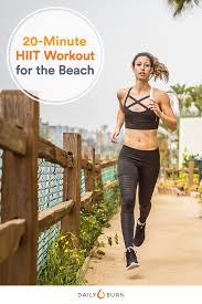 20 minute beach workout for runners