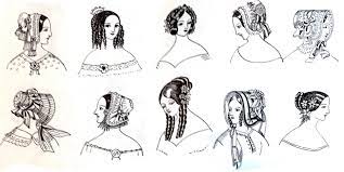 In Search Of Chicken Pot Pie The 1840s Fashionista Victorian Hairstyles Model Hair Womens Hairstyles