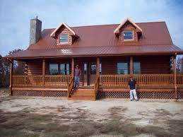 Given the lot's natural slope and the great view of the lake, we figured a walkout basement would be a big improvement. Log Home With Basement Custom Log Cabin Builder Nc Va Quality Log Home Builders