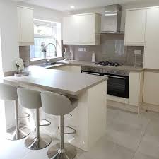 Kitchen Ideas Grey Kitchen Ivory And Grey Kitchen Modern Kitchen Small Kitchen Ideas Diydormr Small Modern Kitchens Kitchen Design Small Modern Kitchen Design