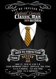 Pick & mix party rose gold supplies. Classic Man Invitation Classic Man Invite 50th Birthday Invitatio 50th Birthday Party Ideas For Men 50th Birthday Invitations 50th Birthday Party Invitations