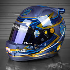 Ce Helmet Number 3 Got The Kelley Blue Book Treatment This Also Happens To Be Chase S Favourite Of The Ones Comp Helmet Nascar Helmet Motorcycle Helmet Design