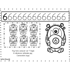 Kendi Hazirladigim Etkinlikler Icinde Benim De Favorilerim Var Tabiki Canavarli Olana Hayran Hayran Bakmaktan Kendimi Alamiyorum Mesela Matematik Sanat Calisma