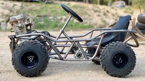 I decided to write this instructable to help to inspire others to build their own go kart. Power Wheels Go Kart Runs Off Road Tires Youtube