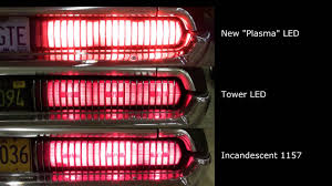 Super Bright Plasma Led 1157 Taillight Bulbs Comparison Video Youtube