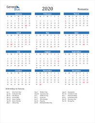 Free Printable Calendar In Pdf Word And Excel Romania