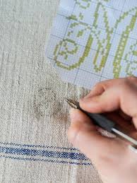 We provide full patterns complete with picture and code. Easily Cross Stitch A Monogrammed Tea Towel Hgtv