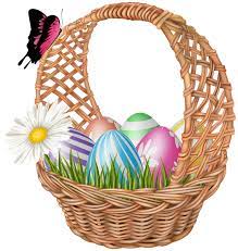 Easter Basket With Butterfly Clipart Image Butterfly Clip Art Clip Art Free Clip Art