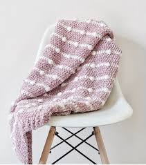 The colours are changing in the star as share with friends. Crochet Velvet Dotted Lines Blanket Daisy Farm Crafts