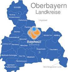 Tot oberbayern se numește și unitatea administrativă de tip bezirk (în traducere liberă: Oberbayern Landkreise Interaktive Landkarte Image Maps De