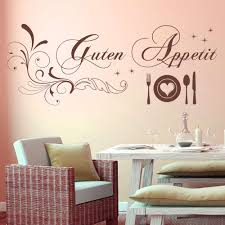 Wandtattoo Guten Appetit Mahlzeit Deko Für Esszimmer