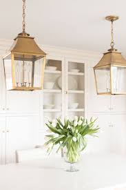 brass pendant lantern island lights