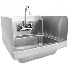 washing sink nsf stainless steel