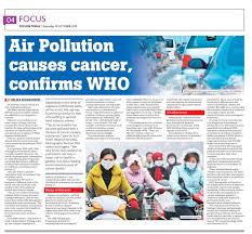 Lingering smoke from forest fires on the indonesian island of sumatra are identified as the primary cause. Air Pollution Causes Cancer Confirms Who Open Minds Formerly Moving Images Blog