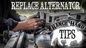 Choose top quality brands ac delco, bbb industries, bosch, motorcraft, mr gasket, powermaster, pure energy, remy, wai global. Ford Truck F150 F250 F350 Alternator Replacement Ranch Hand Tips Youtube