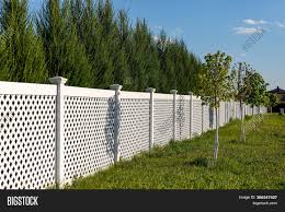Maybe you would like to learn more about one of these? White Vinyl Fence Image Photo Free Trial Bigstock