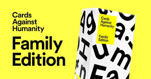 You can play 'cards against humanity' for free online with friends over video chat. Cards Against Humanity Family Edition