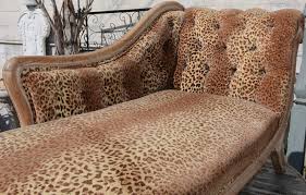 Edwardian chaise lounge vintage leopard print wood frame soft upholstered chic. French Leopard Print Velvet Chaise Lounge For Sale At 1stdibs