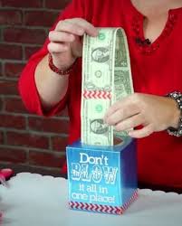 Depending on how you personalize it, they'll get a sense of excitement before they even rip into the package. 25 Creative Ways To Give Money Creative Money Gifts Christmas Money Wrapping Money Gifts