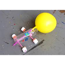 Tightly wrap a rubber band around the neck of the balloon. Build 4 Wheel Balloon Car Design Squad Global Pbs Kids