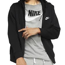 Renouvelez vos survêtements pour homme pour la rentrée. Sweat Capuche Nike Pour Homme Club Fleece Zip Integral Type Veste