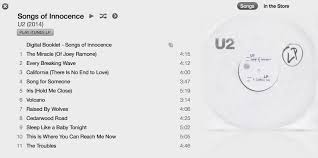 Apple Gifts All Itunes Users The New U2 Album Songs Of Innocence Download Video