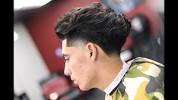 Blowout Haircut Men Straight Hair