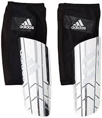 Adidas Performance Ghost Pro Shin Guard Silver Met White