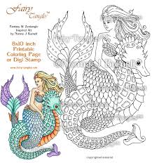 All of them are available with no charge. Mermaid And Seahorse Coloring Pages