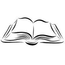 Open Book Drawn With Smooth Lines Open Book Tattoo Book Clip Art Open Book Drawing