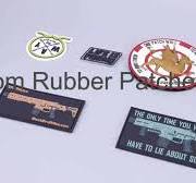 Sew on Custom 3D Soft PVC Rubber Small Flag Patches With Hook and Loop for  Uniform