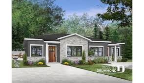 Plan De Maison Multi Logements Ferguson No 3067 In 2020 Family House Plans Drummond House Plans Duplex House Plans