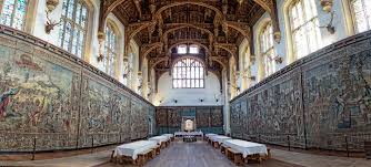 Tapestry Deer Elk Great Hall Style Hampton Court Palace Interior Hampton Court Hampton Court Palace