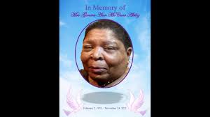 In Memory of Mrs. Geneva Ann McCune Abilez