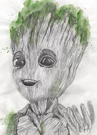 Is i was the modeling lead at framestore on guardians of the galaxy, aside from overseaing the modeling efforts in. Baby Groot Watercolour Sketch Guardians Of The Galaxy Original Art Fan Art Home Decor Kids Roo Art Watercolor Sketch Cool Paintings