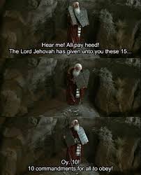 Mel Brooks As Moses In History Of The World Part 1 Mel Brooks Movies Good Movies Hilarious