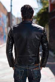 Flat Head Delraiser Horsehide Jacket Leather Jacket Black Leather Motorcycle Jacket Tough Clothes