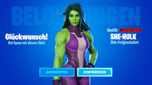 Now that fortnite has partnered up with marvel, there are many new challenges. Fortnite She Hulk Freischalten Fortnite Jennifer Walters Herausforderungen Stile Freischalten Youtube