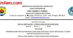 Saat ini setiap sekolah diharuskan menerapkan program literasi sebagai bagian dari penguatan pendidikan karakter. Download Sk Tim Penulisan Dan Verifikasi Ijazah Sd Smp Sma Administrasitatausaha Com