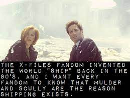 Introduction To Shipping Ship 101 I Ve Pinned This Before But I Believe It Is Worth Repinning X Files Mulder Scully